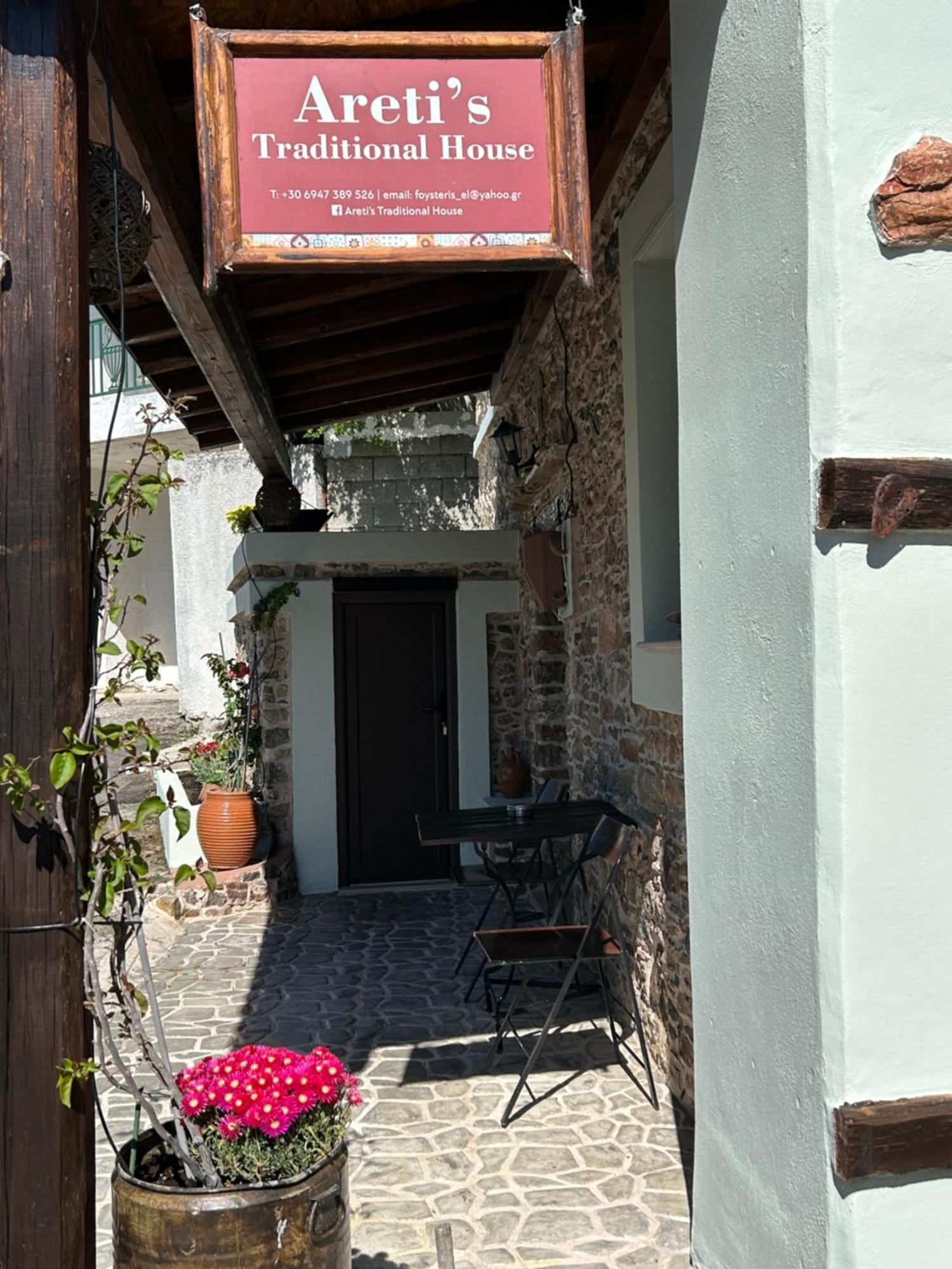 Areti'S Traditional House Apollona Exterior foto